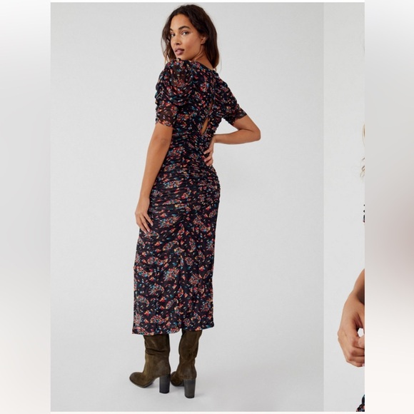 Free People Briella Midi Dress - Picture 4 of 4